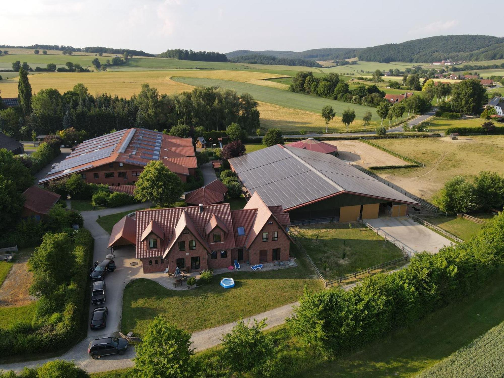 Idyllische Ferienwohnung Im Kalletal Exterior photo